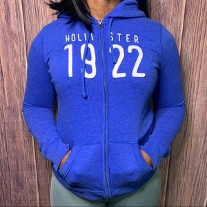 Hollister Logo Full-Zip Hoodie